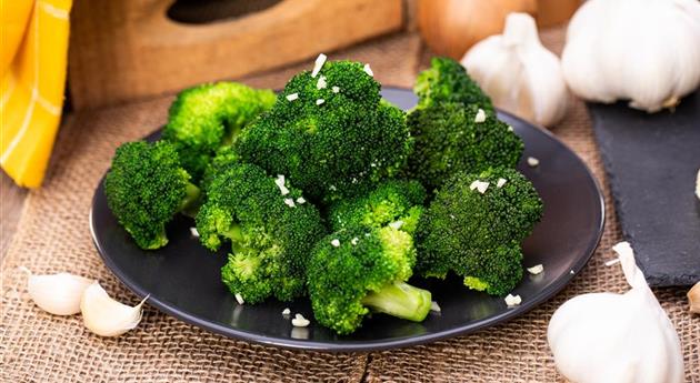Knoflook Broccoli